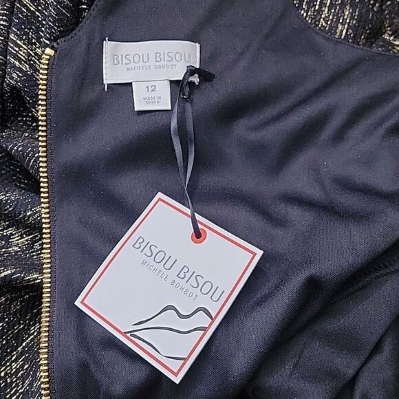 BRAND NEW BISSOU BISSOU SLEEVELESS SHEATH DRESS - Picture 13 of 14